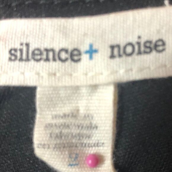 Urban Outfitters Silence + Noise Black Lace Up Romper 2 - Picture 3 of 3